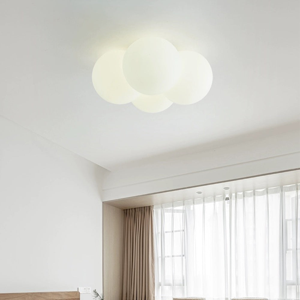 Witte Wolken Bubbels Plafondlamp