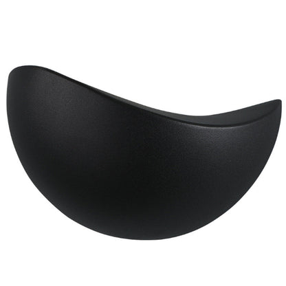 Kogi - Minimalistische halfronde LED-wandlamp van aluminium in wit en goud