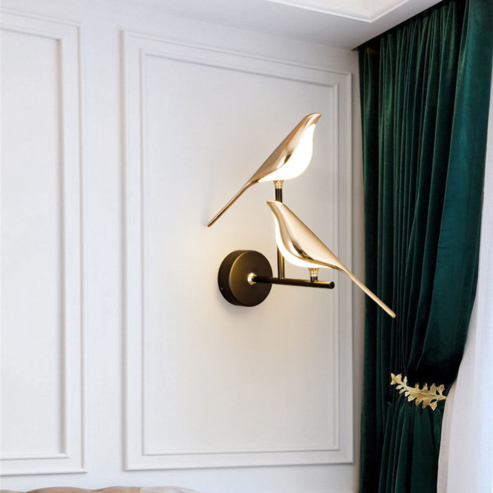 Modern LED Bird Wall Lamp – Stylish Nature-Inspired Lighting