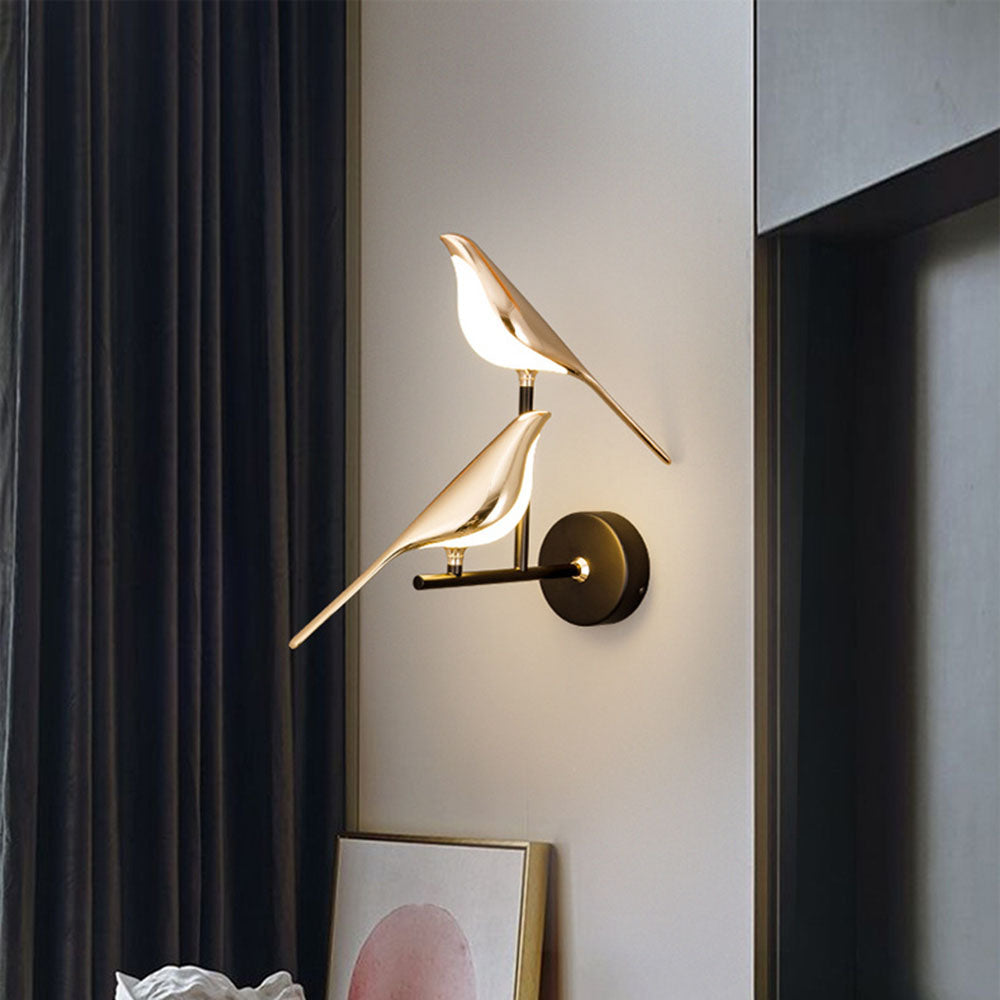 Modern LED Bird Wall Lamp – Stylish Nature-Inspired Lighting