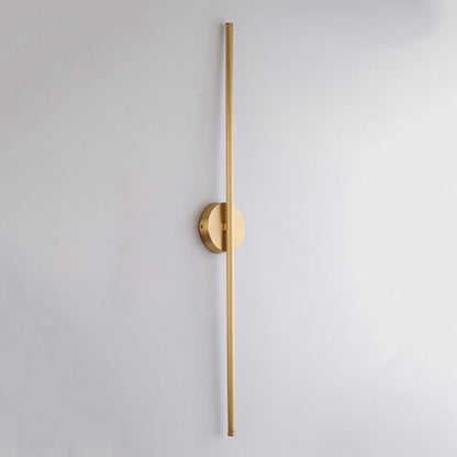 Ono - Elegant Gouden Lineaire LED Wandlamp