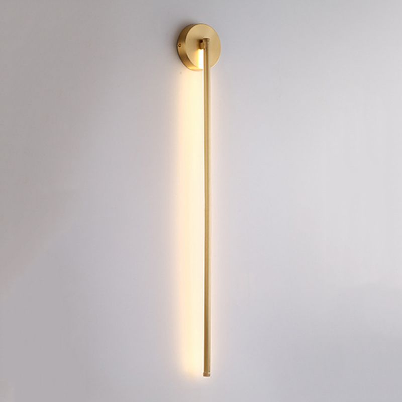 Ono - Elegant Gouden Lineaire LED Wandlamp