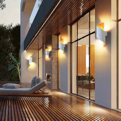 Loty - Moderne LED wandlamp met spiraalontwerp in zwart of wit