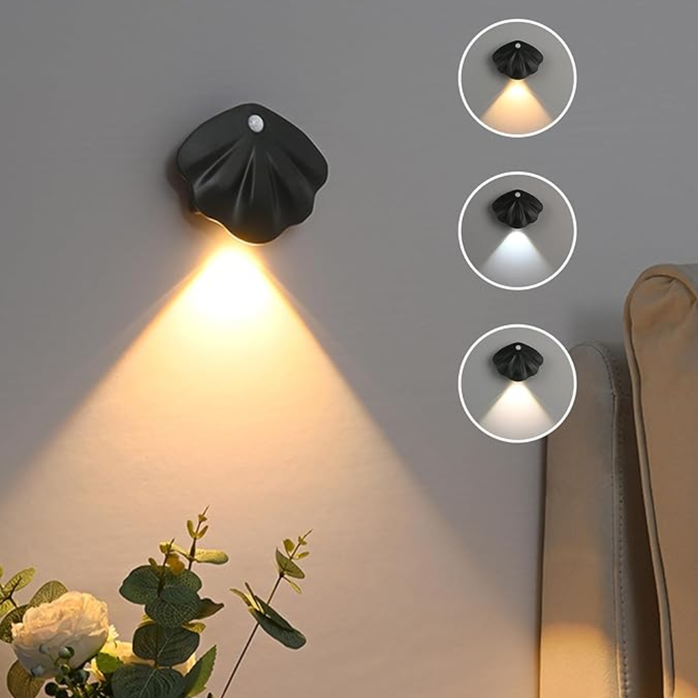 Shell Motion Sensor Lamp – USB Rechargeable Motion Sensor Lamp
