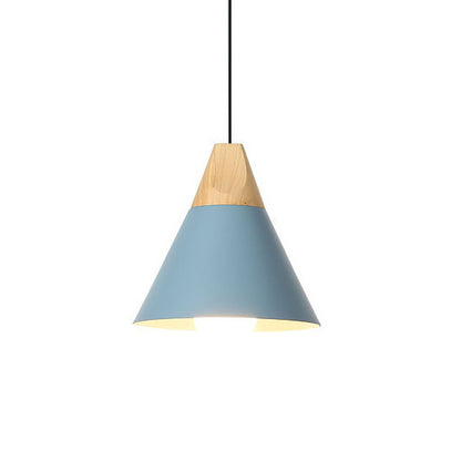 Ovia – Scandinavische Hanglamp van Hout & Aluminium