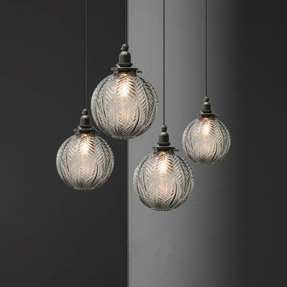 Moderne Glazen Hanglamp met Stijlvolle Details