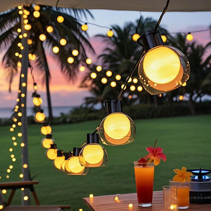 Hawai Solar String – Warme LED Sfeerverlichting met Afstandsbediening