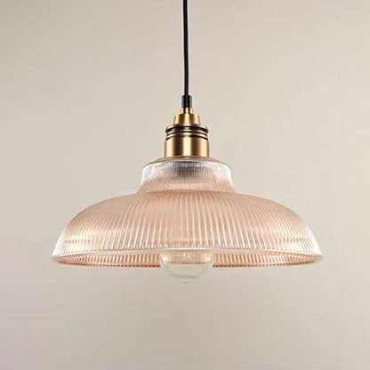 Moderne Glazen Hanglamp – Amber of Doorzichtig met Verstelbaar Snoer