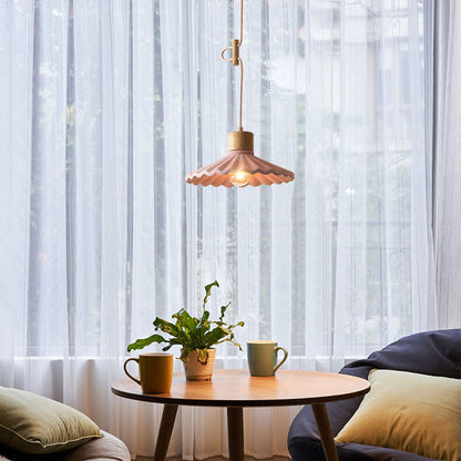 Kleurrijke Cementen Hanglamp – Moderne Stijl met Verstelbaar Snoer