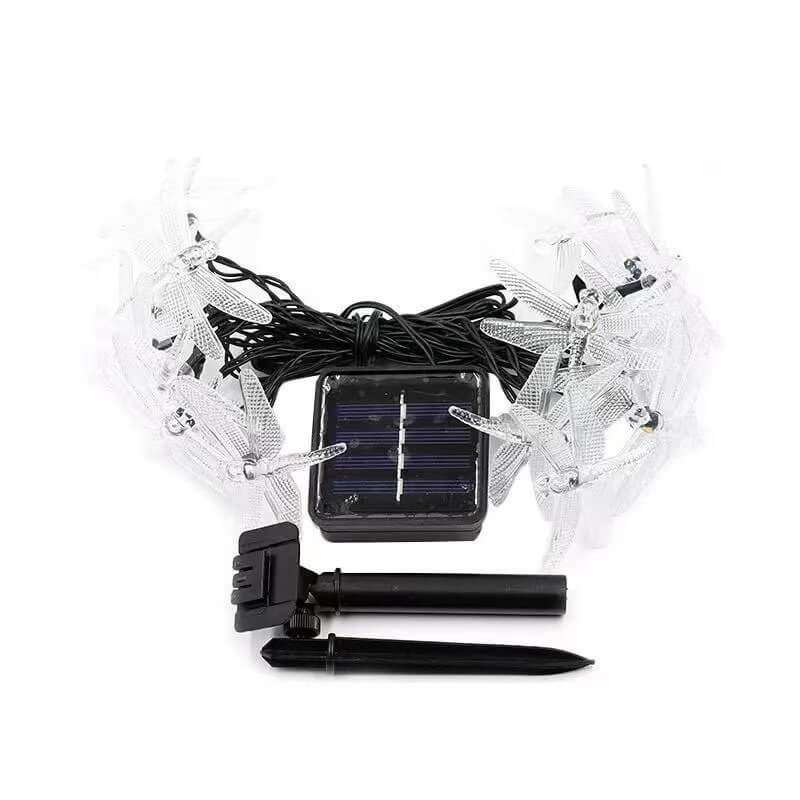 Kleurrijke Solar Slingerlichtjes – 20 tot 200 LED’s, IP44 Waterdicht