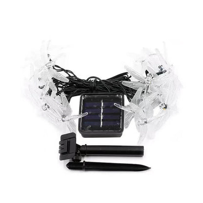Kleurrijke Solar Slingerlichtjes – 20 tot 200 LED’s, IP44 Waterdicht