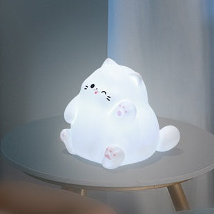 Pawzy – Wapperende Kat Nachtlamp Kind LED Slaaplamp Babykamer