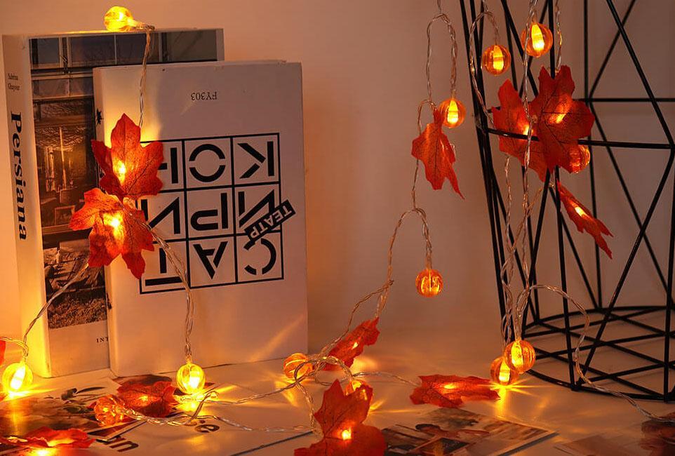 Halloween & Party LED String Light – Geel – 24 V