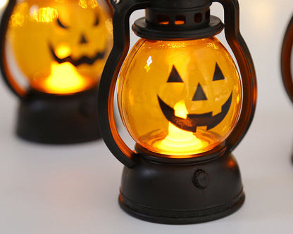 Halloween & Party Handlamp – Modern Zwart/Geel – LED 4.5 V