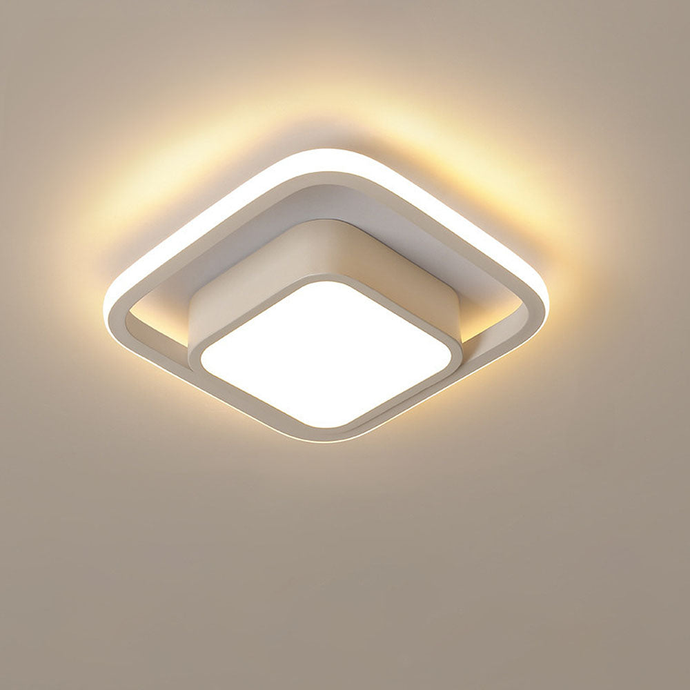 LED Plafondlamp met Dubbele Ring – Modern & Minimalistisch