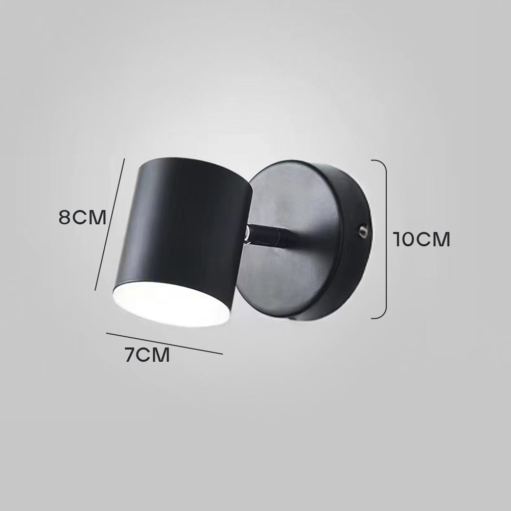 Skära – Minimalistische Wandlamp met Geïntegreerde LED & Gouden Afwerking