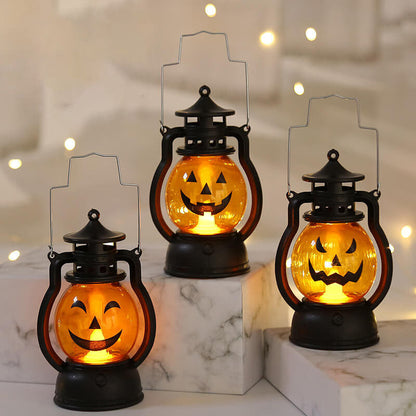 Halloween & Party Handlamp – Modern Zwart/Geel – LED 4.5 V