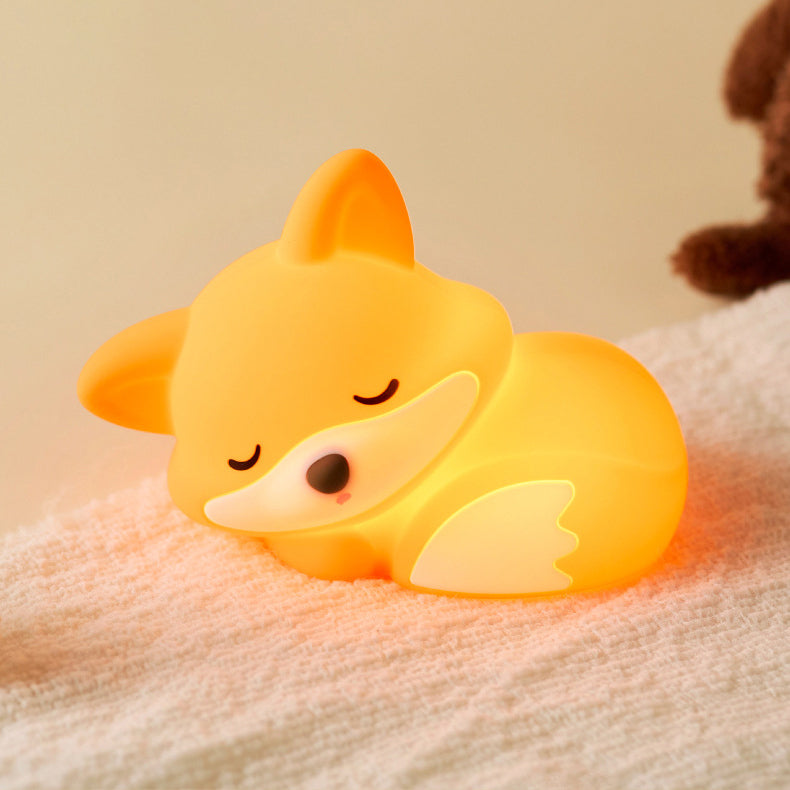 Foxy - Vos Nachtlamp met LED en Tap-bediening