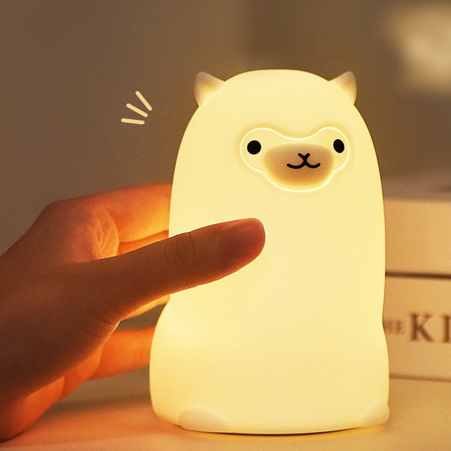 Alpy – Alpaca Nachtlampje Kind LED Slaaplamp Babykamer