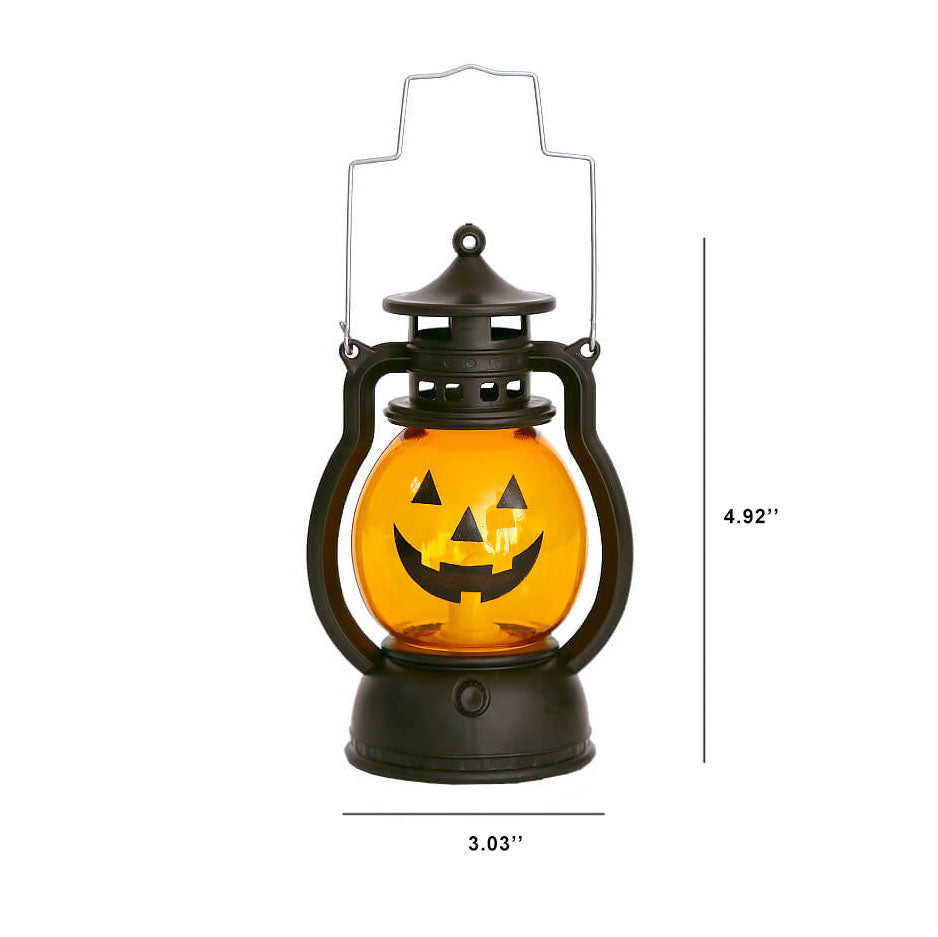Halloween & Party Handlamp – Modern Zwart/Geel – LED 4.5 V
