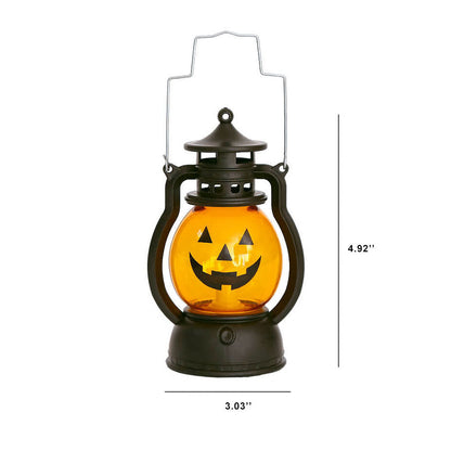 Halloween & Party Handlamp – Modern Zwart/Geel – LED 4.5 V