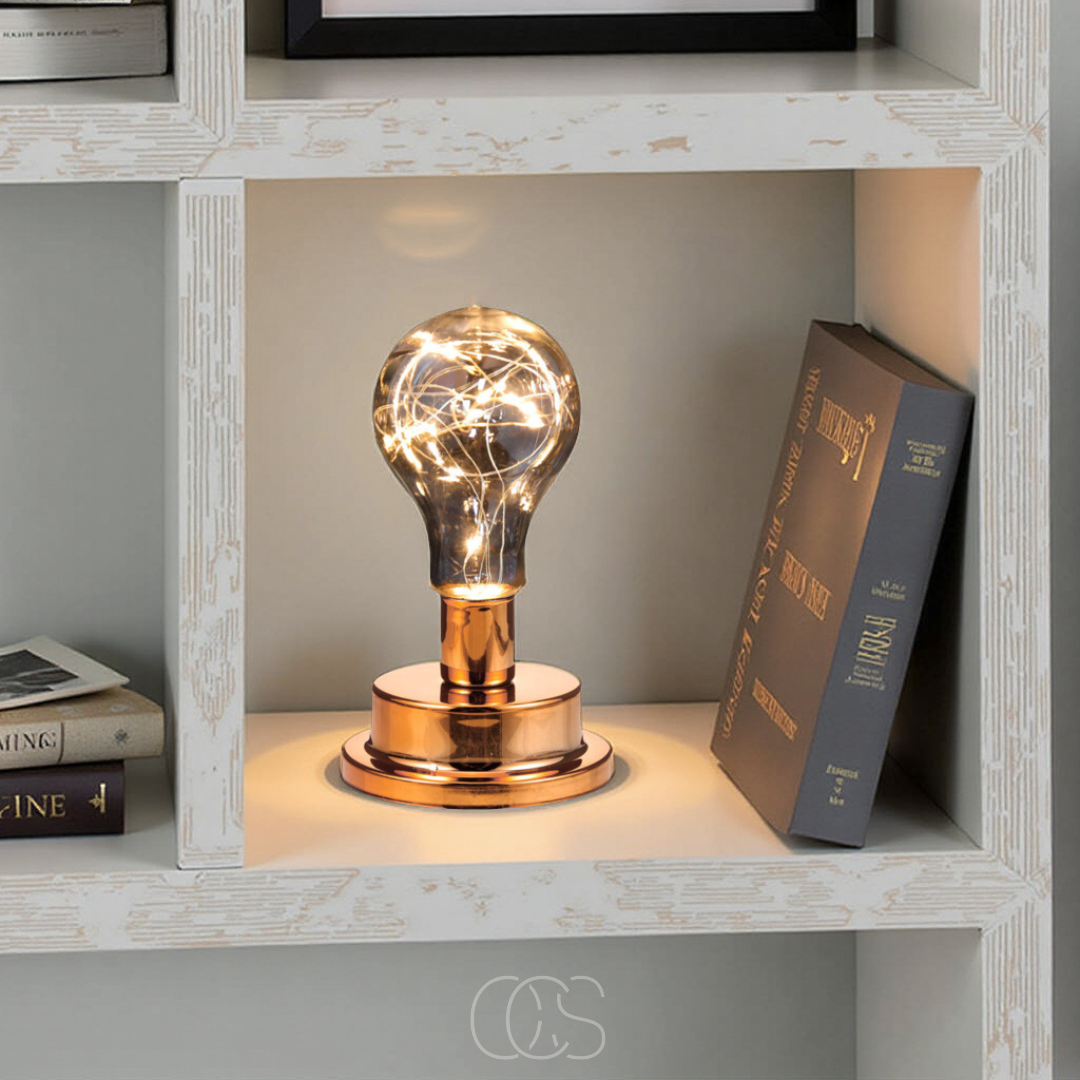 Tafellamp met Elegant Gloeilamp Design