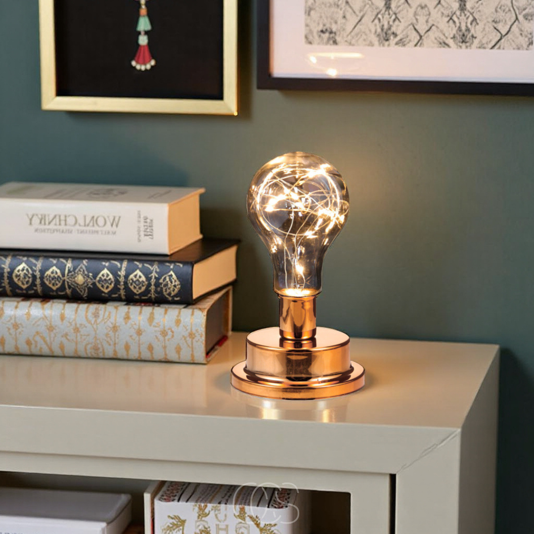 Tafellamp met Elegant Gloeilamp Design