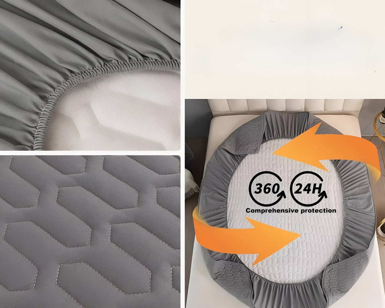 Elastieke Matrasbeschermer – Ultral zacht, Dik & Waterdicht Matrasovertrek