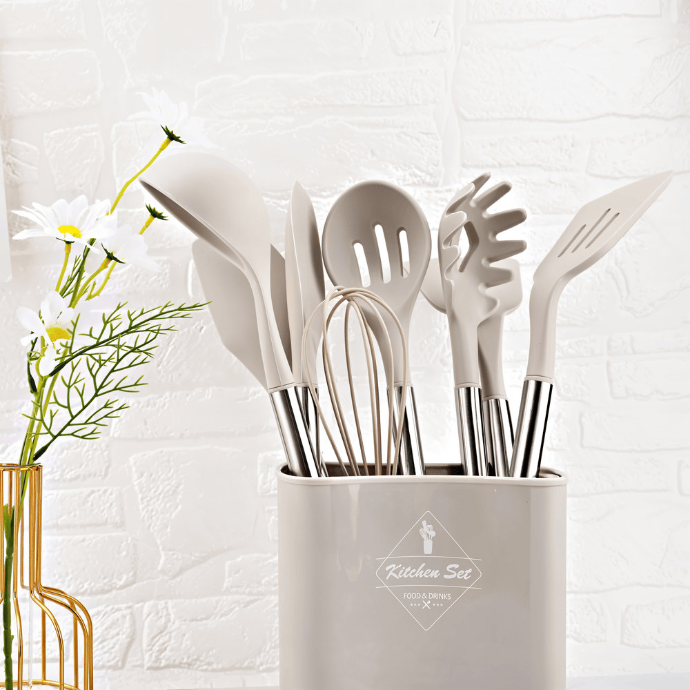 Siliconen Keukengereiset – 12-Delige Premium Kookset