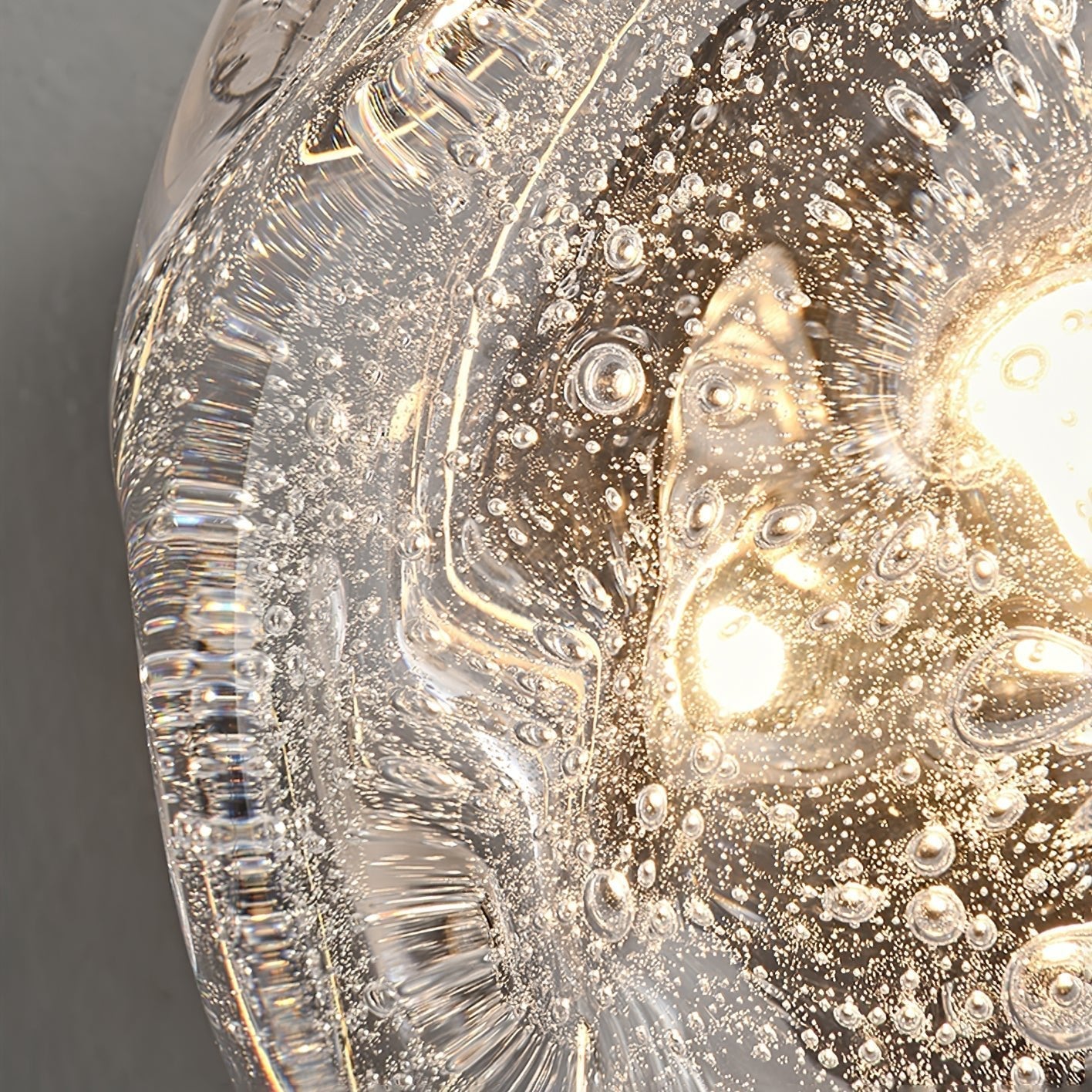 Moderne Handgevormde Glazen LED Wandlamp – Artistieke Sfeerverlichting voor Woonkamer & Slaapkamer