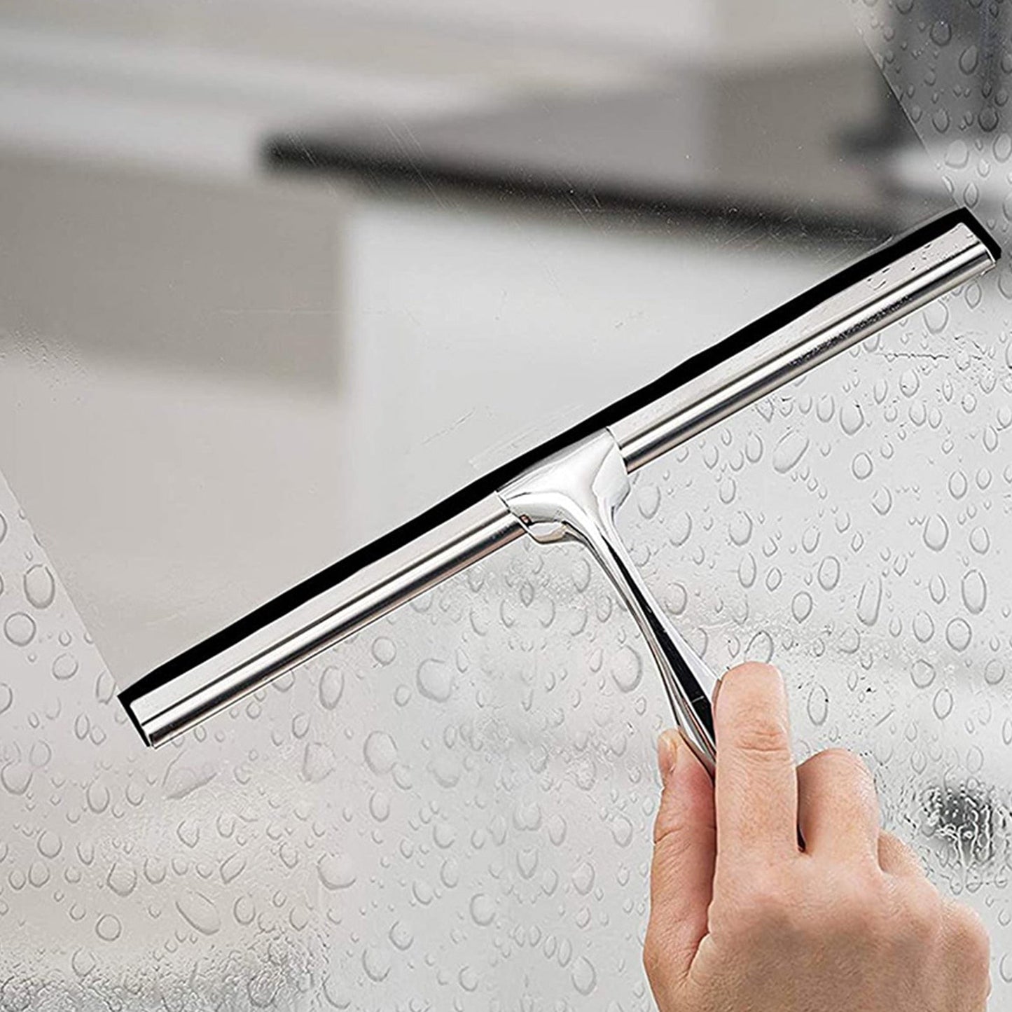 Professionele RVS Douchewisser – Luxe en Streeploze Schoonheid in uw Badkamer