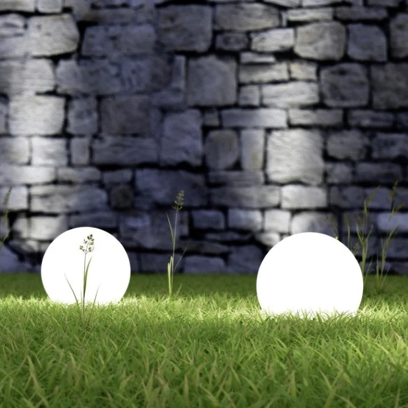 Bolvormige LED Tuinlamp voor Buiten met 16 Kleuren & Afstandsbediening
