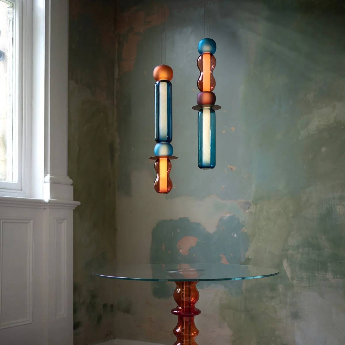 Moderne Design Hanglamp met LED – Kleurrijke Eyecatcher voor Eettafel & Interieur