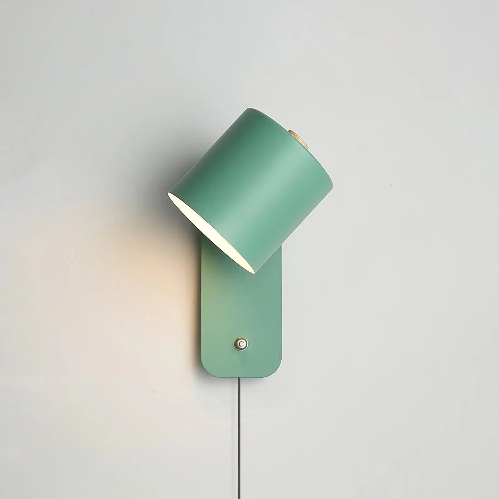 Minimalistische Wandlamp met Stekker voor Flexibele Verlichting