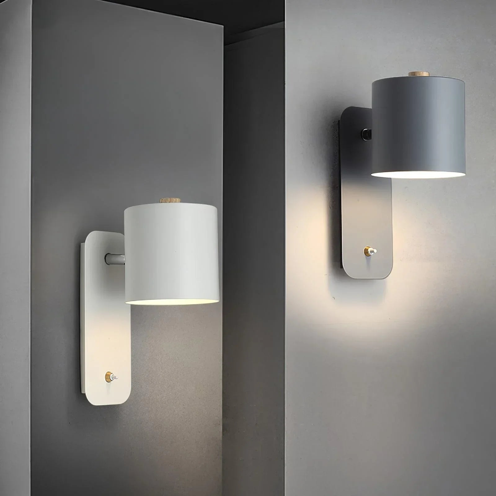 Minimalistische Wandlamp met Stekker voor Flexibele Verlichting