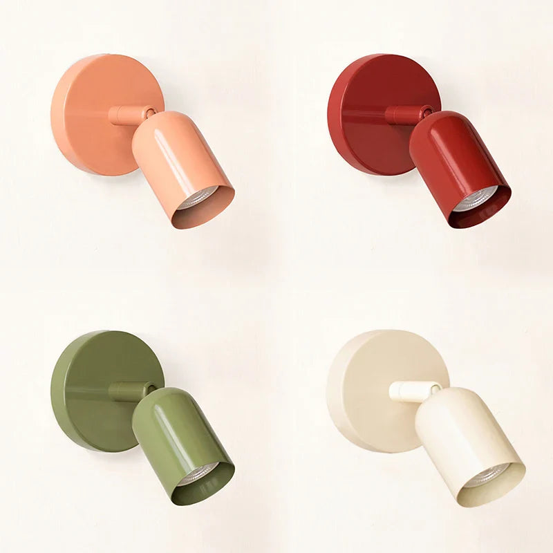 Scandinavische Wandlamp in Zachte Macaron Kleuren