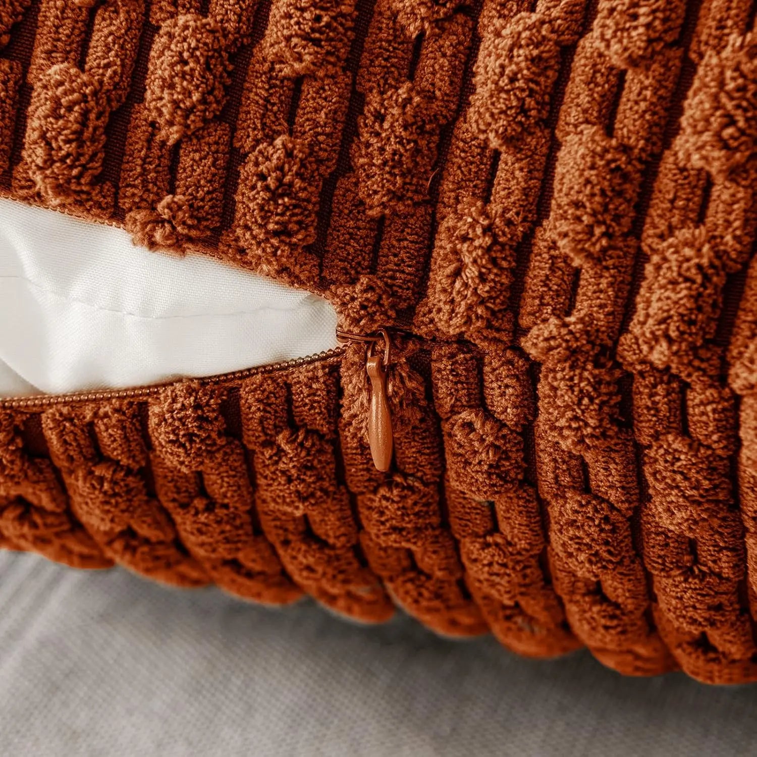 Ribfluwelen Kussenhoes – Stijlvol & Gezellig