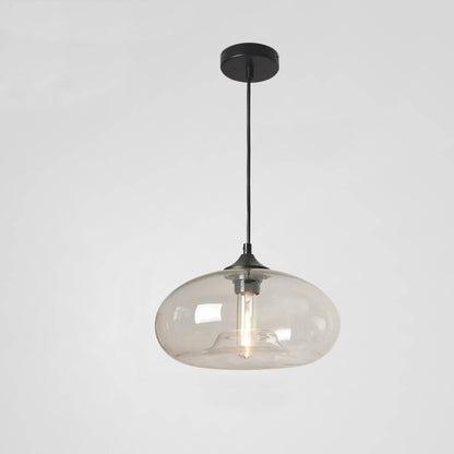 Industriële Glazen Hanglamp – Ø28 cm, Meerdere Kleuren, E26 Fitting