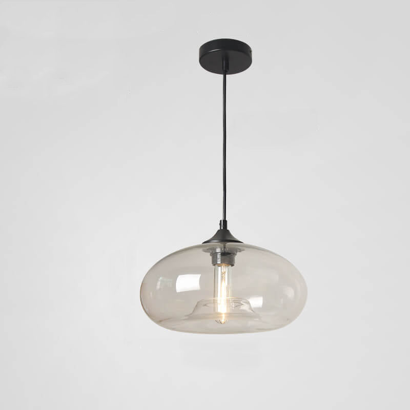 Industriële Glazen Hanglamp – Ø28 cm, Meerdere Kleuren, E26 Fitting