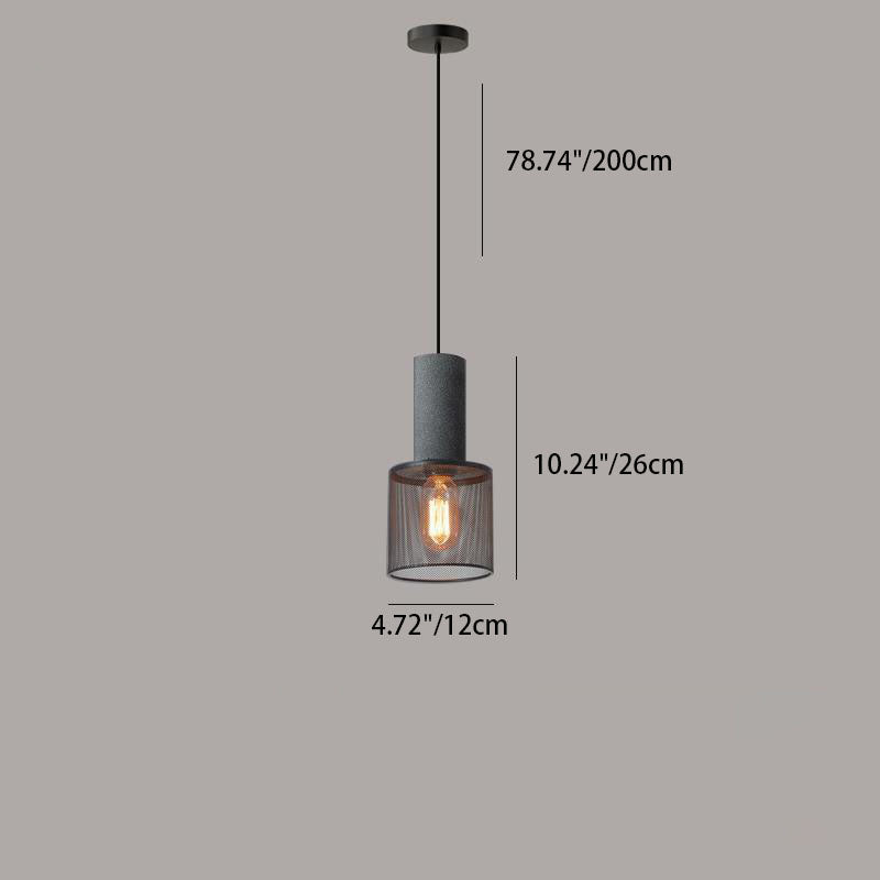 Mysa – Smokey Industriële Pendelverlichting met Modern Design