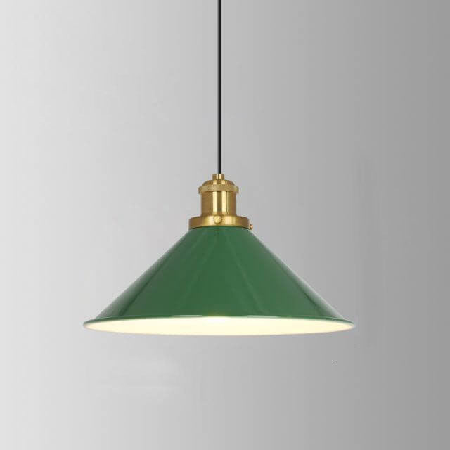 Industriële Groene Hanglamp – Meerdere Formaten