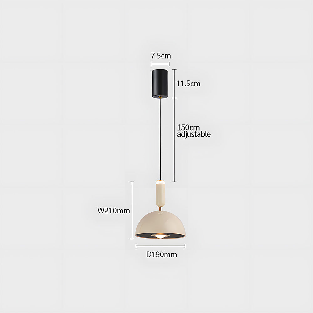 Scandinavische  Moderne LED Hanglamp – Stained Glass Design met Minimalistisch Frame