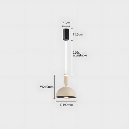 Scandinavische  Moderne LED Hanglamp – Stained Glass Design met Minimalistisch Frame