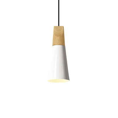 Ovia – Scandinavische Hanglamp van Hout & Aluminium