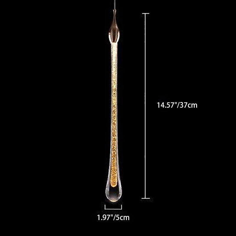 Scandinavische Gouden LED Hanglamp – Kort of Lang – 3W