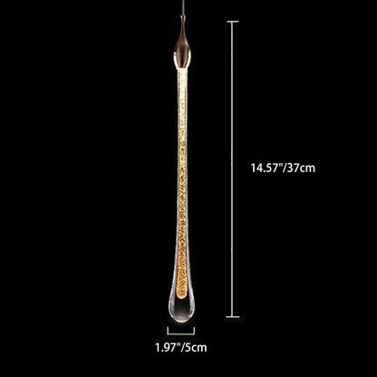 Scandinavische Gouden LED Hanglamp – Kort of Lang – 3W