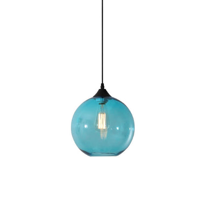 Moderne Glazen Hanglamp – Meerdere Kleuren met E26 Fitting