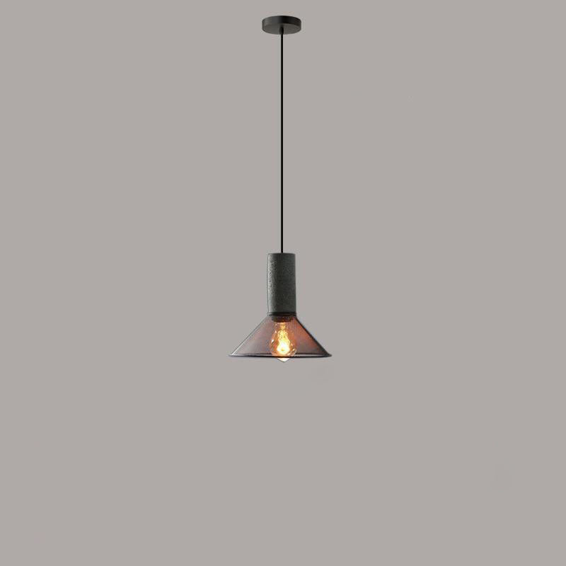 Mysa – Smokey Industriële Pendelverlichting met Modern Design