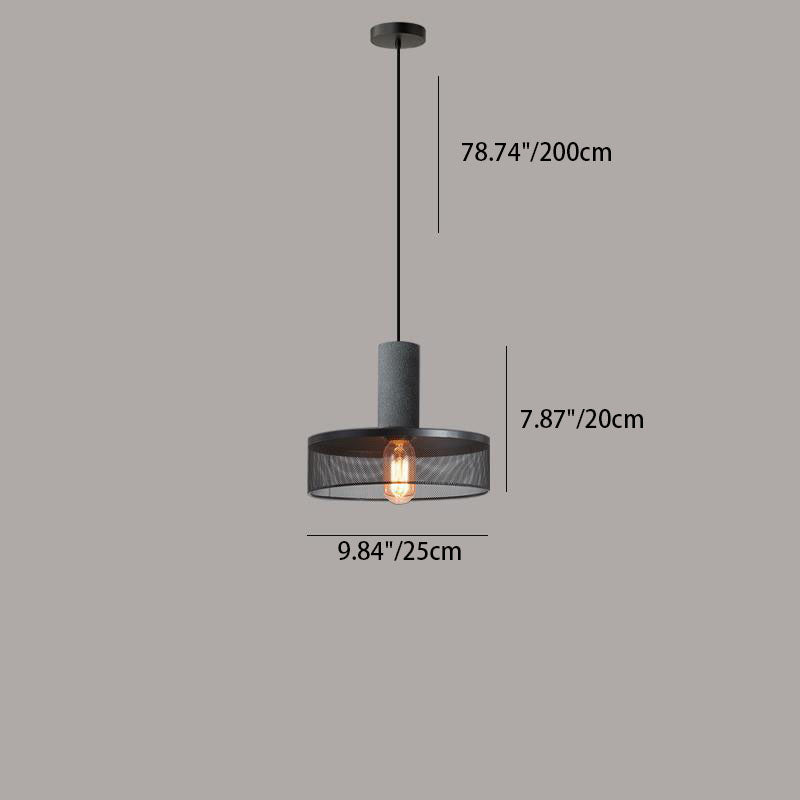 Mysa – Smokey Industriële Pendelverlichting met Modern Design