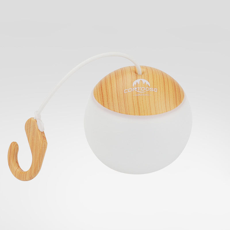 Draagbare USB LED Buitenlamp –  Hanglamp met Haak en 12 Uur Brandtijd